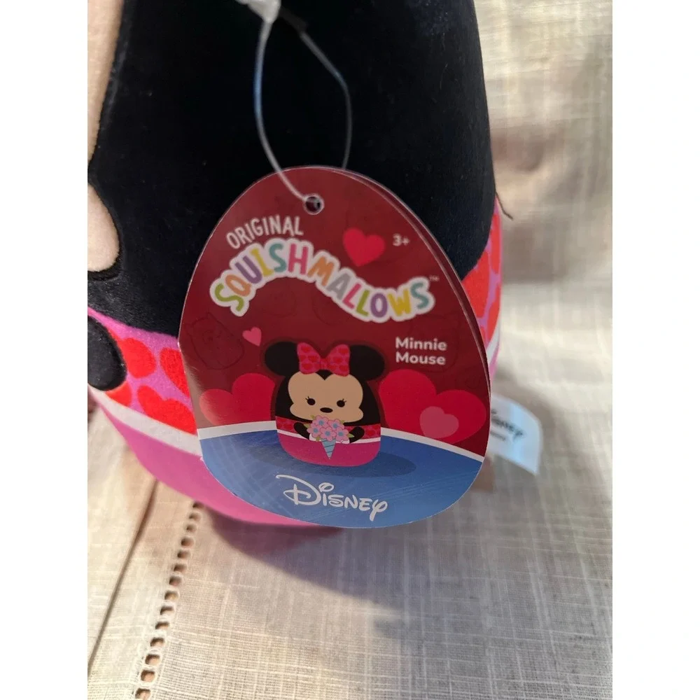 Squishmallow Disney Valentine's Day Mickey Mouse and Minnie Mouse Plush W/ tags